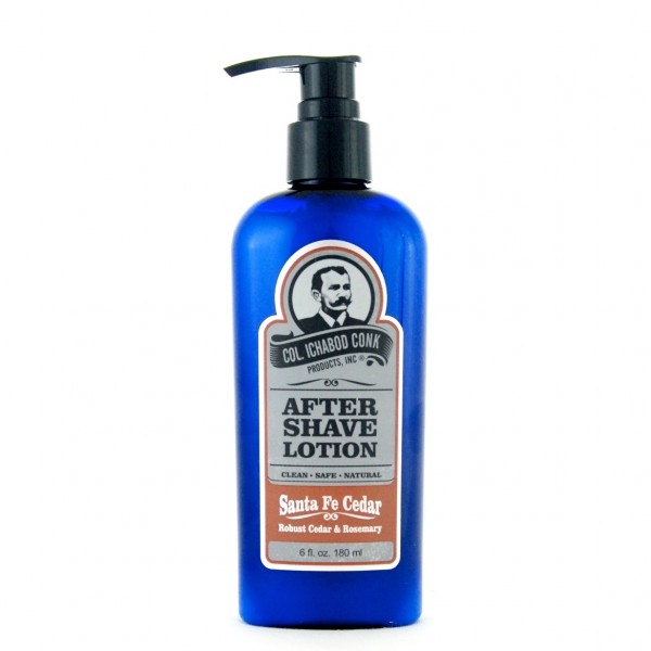 Colonel Conk’s Natural After Shave Lotion - Santa Fe Cedar