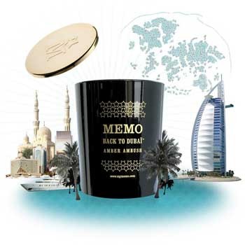 Memo - Back to Dubai, Duftkerze 180 g