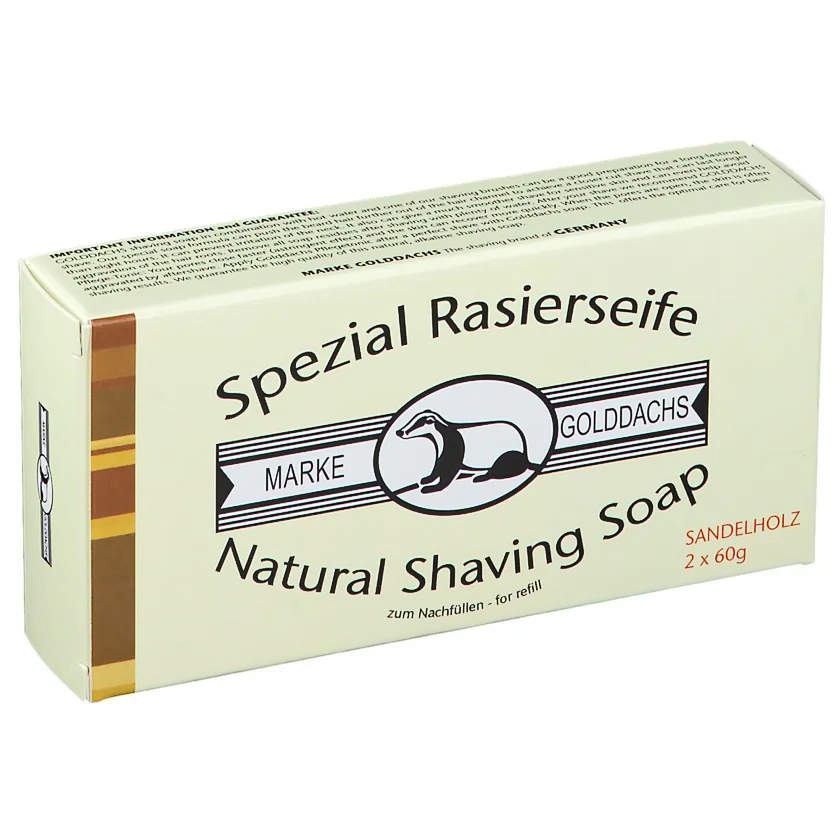 Golddachs Spezial-Rasierseife Refill, 2x 56 The | Gramm Scent Different