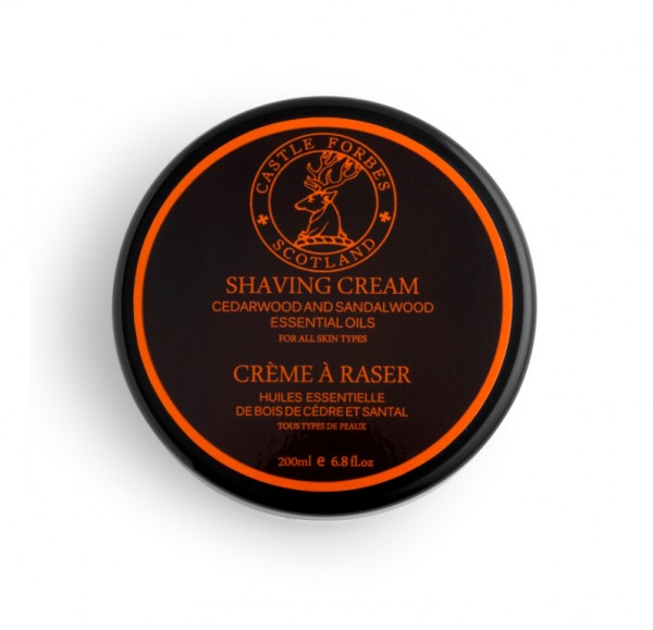 Castle Forbes Collection - Cedar- Sandalwood Shaving Cream