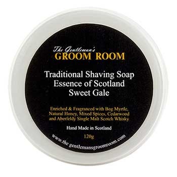 Essence of Scotland - Sweet Gale Traditional Shaving Soap, 120 g